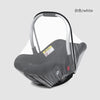 baby blanket for car seat Cradle White