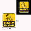 baby on board stickers for car  15cm-Mama