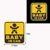 baby on board stickers for car  15cm-Mama