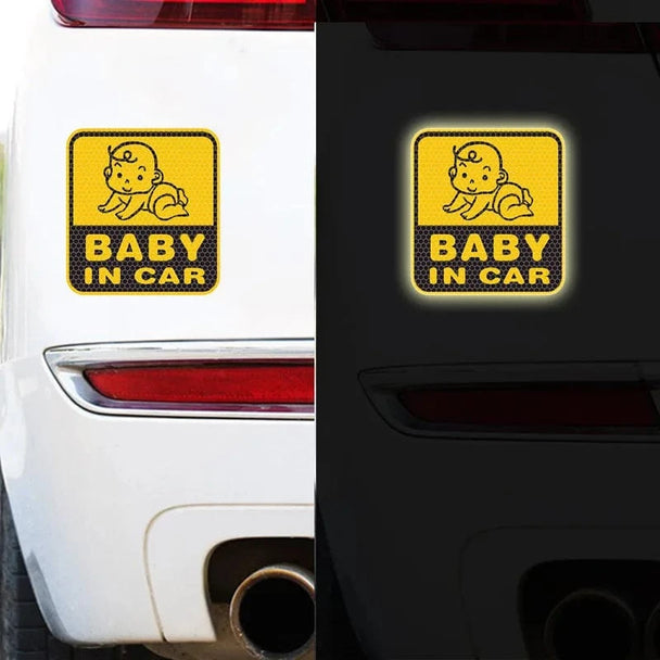 baby on board stickers for car​  15cm-Mama