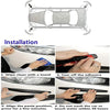 bumper buddy car protector 4pc-black