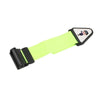 car child safety seat belt green