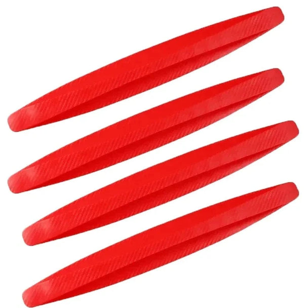 car door bumper protector  4pc-white
