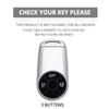 car key cover silicone black a