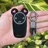 car key cover silicone black a