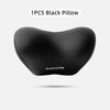 car seat backrest cushion Black Pillow