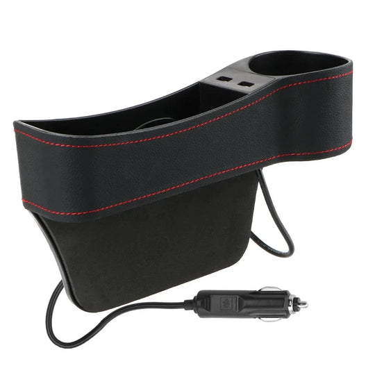 Car seat crevice storage box   Black right