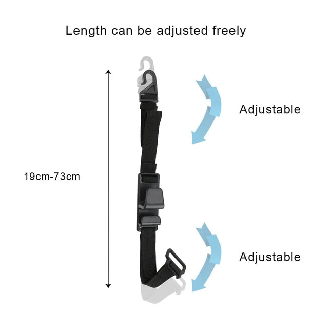 Car seat hook extension