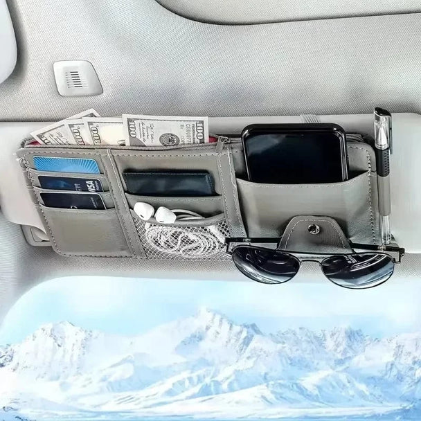car visor organizer  1PC GREY