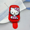 Clip on car visor  red pink