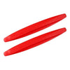 front bumper protector for cars 4pc-red
