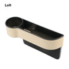 Multifunctional car seat organizer beige   Left Beige