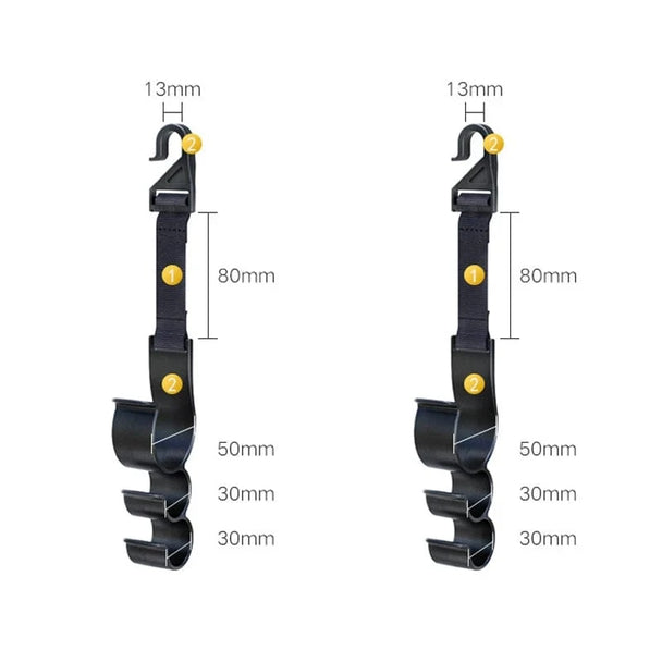 Purse hook for car front seat A