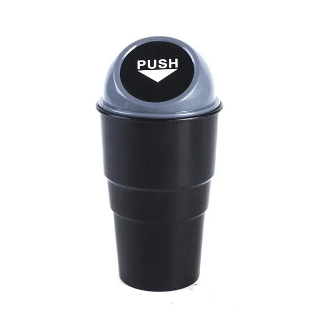 Trash can in car  Grey
