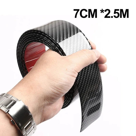 3D carbon fiber car wrap vinyl 7cm 2.5m 1pc