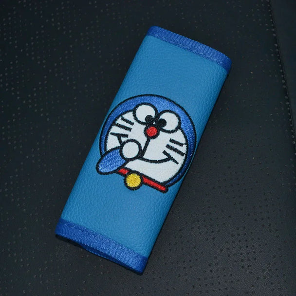 Cartoon Blue Cat Collection Car Accessories