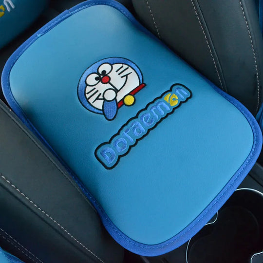 Cartoon Blue Cat Collection Car Accessories