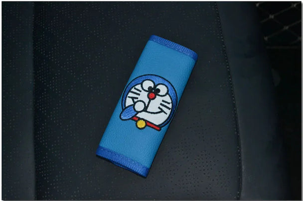 Cartoon Blue Cat Collection Car Accessories