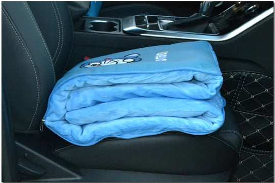 Cartoon Blue Cat Collection Car Accessories