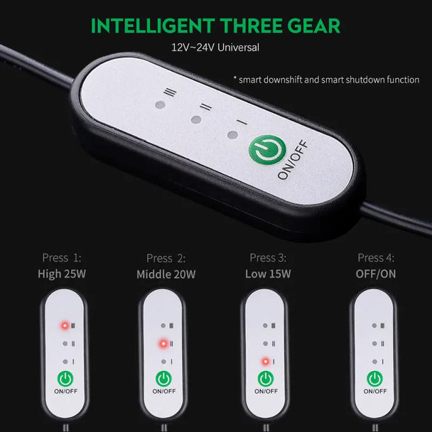 Heated Car Seat Cover - Luxury Warmth for Cold Season Driving