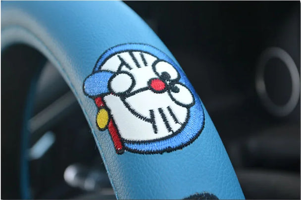 Cartoon Blue Cat Collection Car Accessories