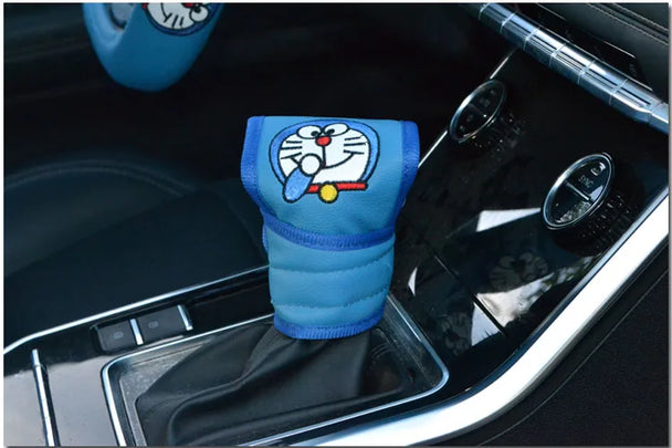 Cartoon Blue Cat Collection Car Accessories