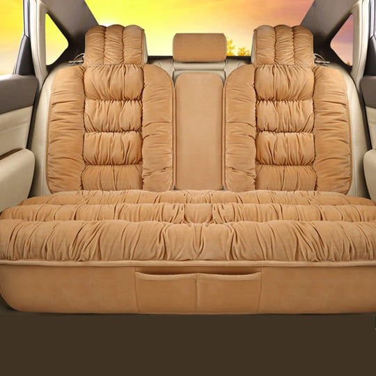 Plush Car Seat Cover