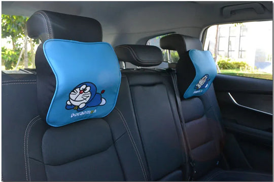 Cartoon Blue Cat Collection Car Accessories