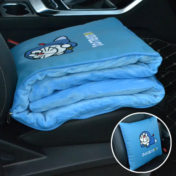 Cartoon Blue Cat Collection Car Accessories