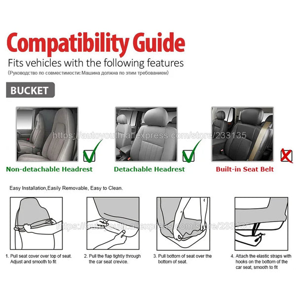 Car Seat Towel Cover – Premium Athletic Seat Protection