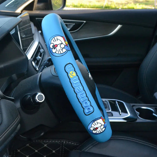 Cartoon Blue Cat Collection Car Accessories