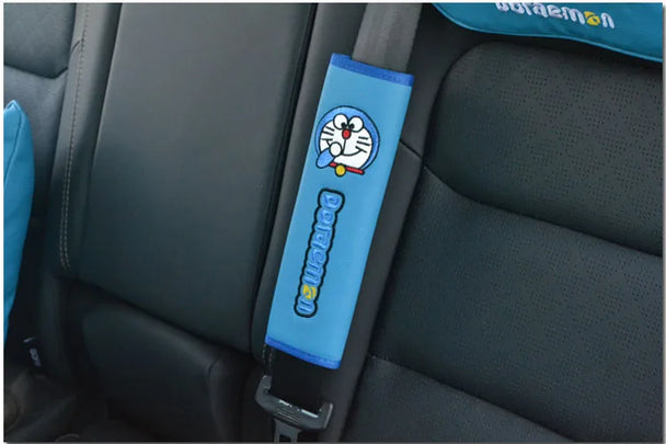 Cartoon Blue Cat Collection Car Accessories