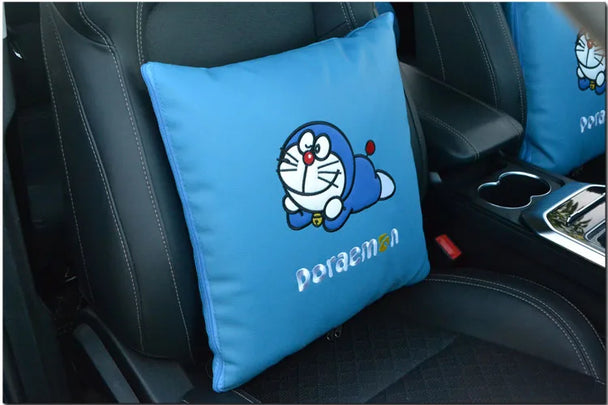 Cartoon Blue Cat Collection Car Accessories