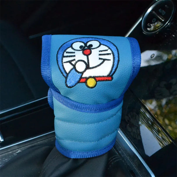 Cartoon Blue Cat Collection Car Accessories
