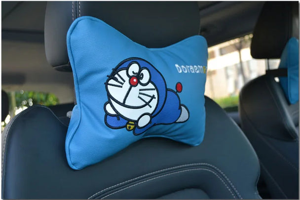 Cartoon Blue Cat Collection Car Accessories