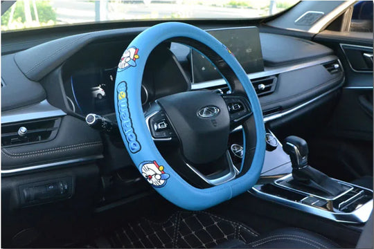 Cartoon Blue Cat Collection Car Accessories