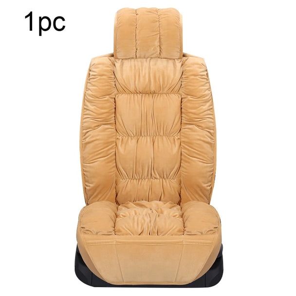 Plush Car Seat Cover