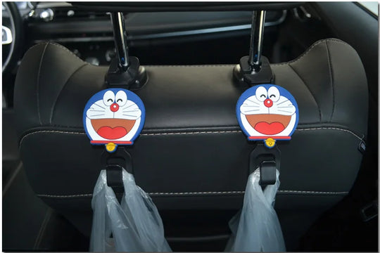 Cartoon Blue Cat Collection Car Accessories