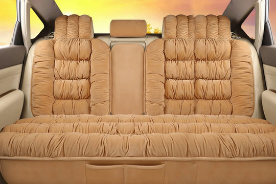 Plush Car Seat Cover