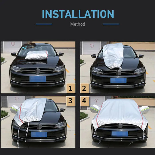 Padded Car Cover Hail Protection