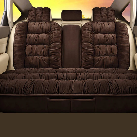 Plush Car Seat Cover