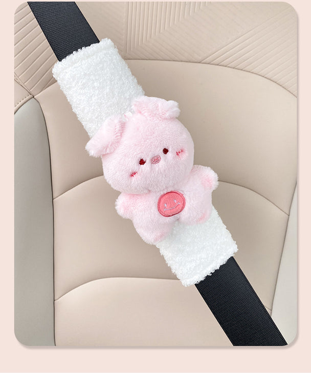 Cute Bear Car Seat Belt Pads