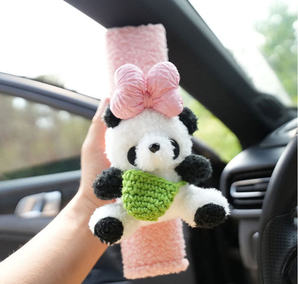 Panda Car Seat Belt Cover