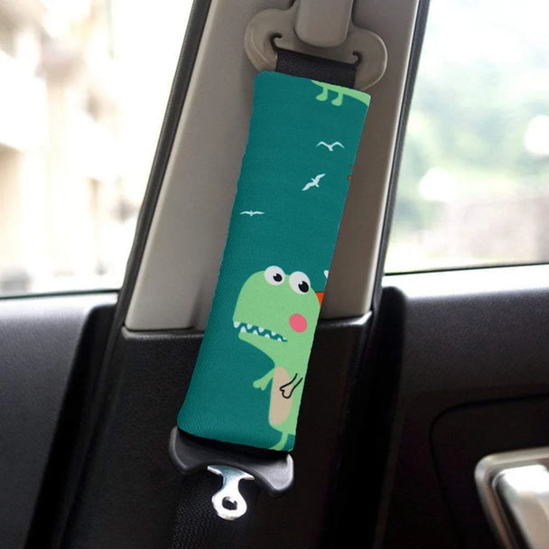 1 Pair Cartoon Car Seatbelt Padding Cover For  Kids