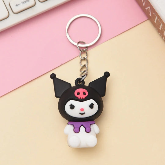 Kuromi Doll Car Keychain Gifts