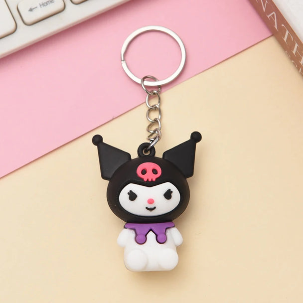 Kuromi Doll Car Keychain Gifts