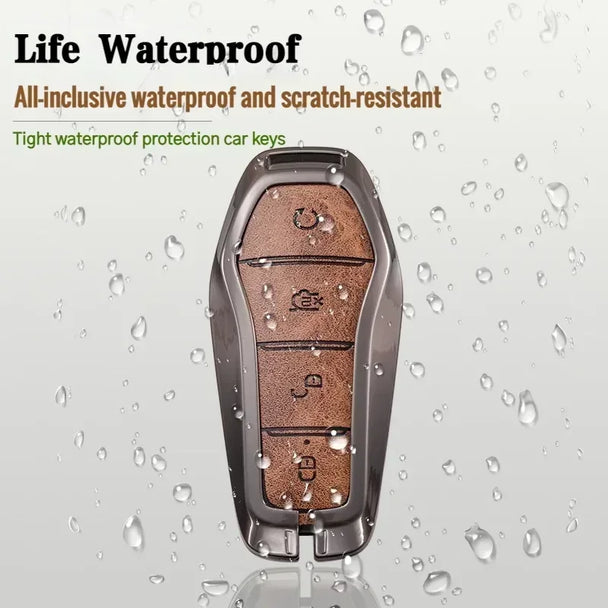 Car Key Metallic Car  | Smart Car Key Fob Case Cover