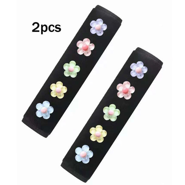 Flower Car Seat Belt Shoulder Cover
