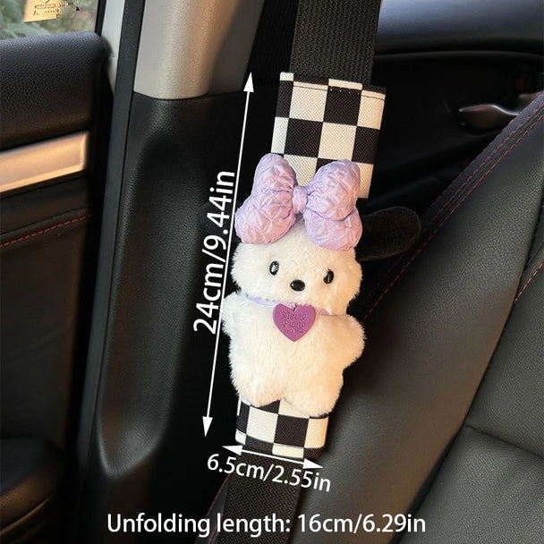 Plush Car Seat Belt Shoulder Protection