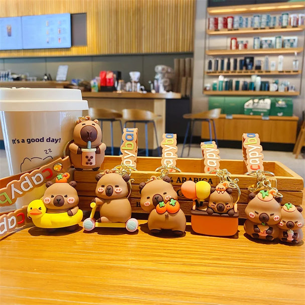 Cute Capybara Car Keychain Gifts